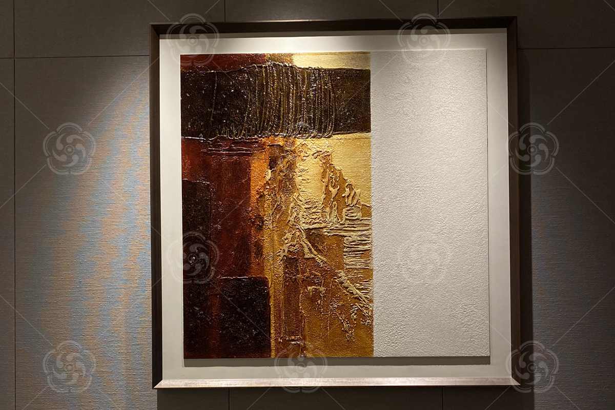 福建福清喜來(lái)登酒店作品  -- 漆畫(huà)